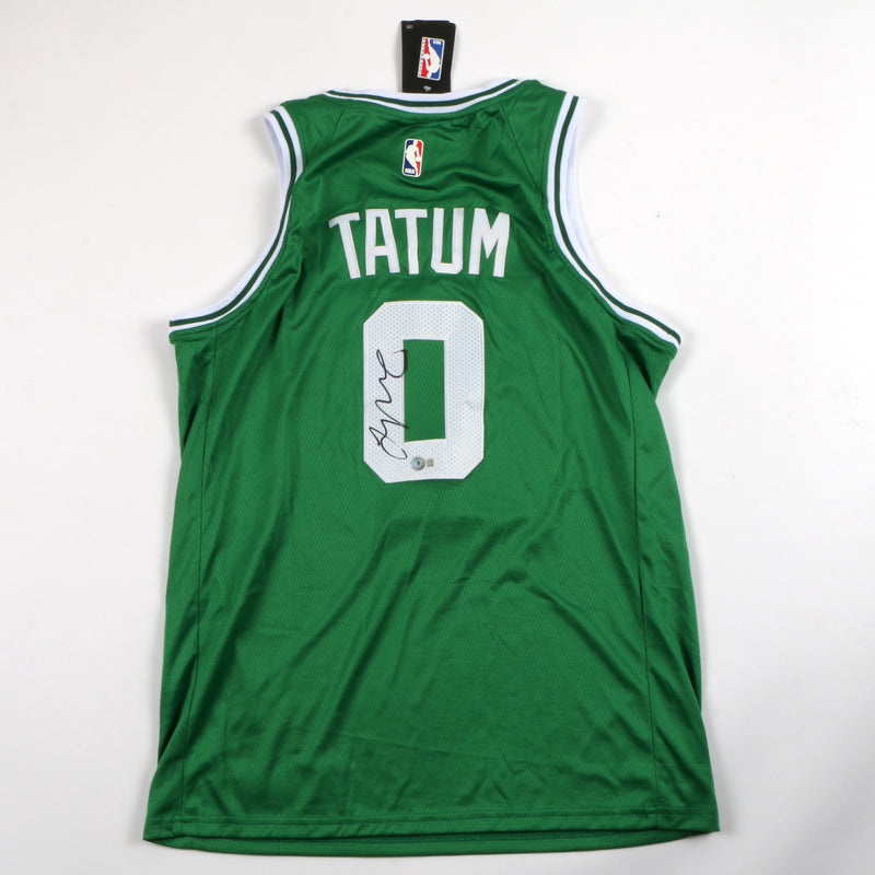 Jayson Tatum Signed Jersey Boston Celtics Beckett Tatum Autograph Beckett