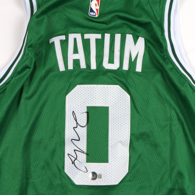Jayson Tatum Signed Jersey Boston Celtics Beckett Tatum Autograph Beckett