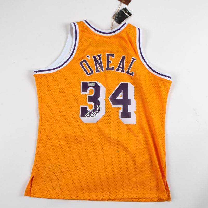 Los Angeles Lakers Official Jersey Signed by Shaquille O'Neal