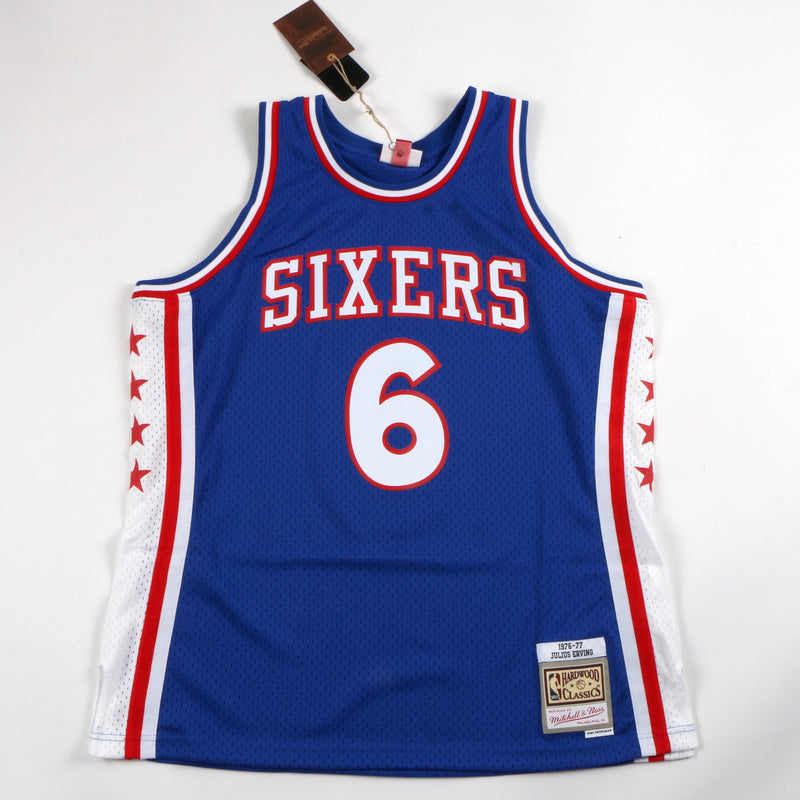 mitchell and ness julius erving jersey