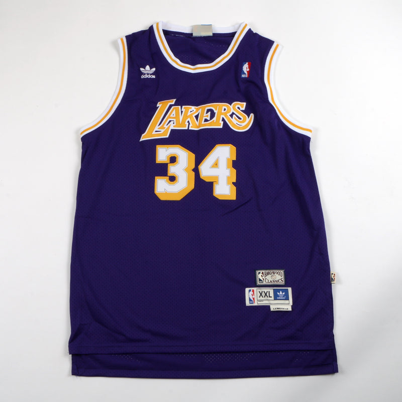 Shaq Signed Jersey Los Angeles Lakers Shaquille O'neal Auto Beckett