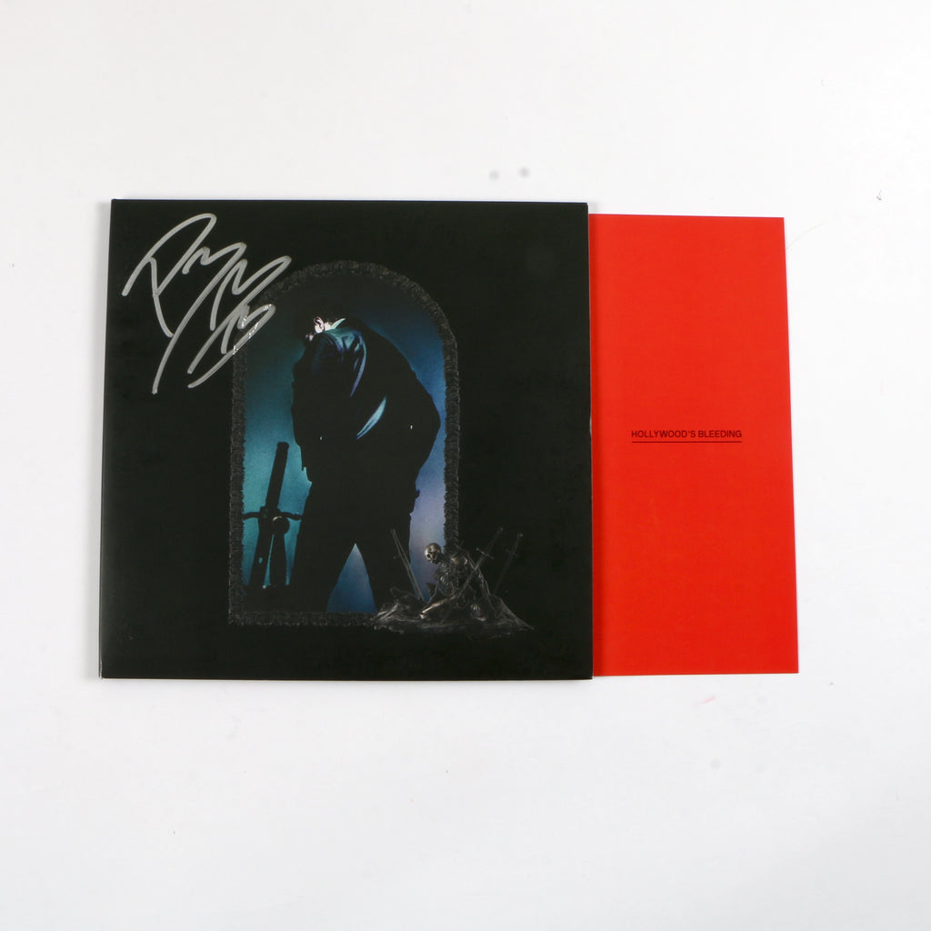 Post Malone Signed autographed Vinyl Hollywoods Bleeding Post Auto Beckett
