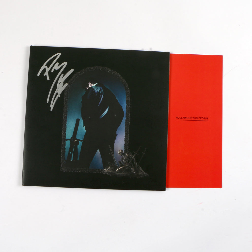 Post Malone Signed autographed Vinyl Hollywoods Bleeding Post Auto Beckett