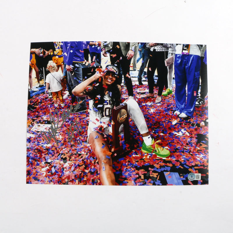 Angel Reese Signed Photo 11x14 LSU Tigers Women's Basketball Champion Beckett