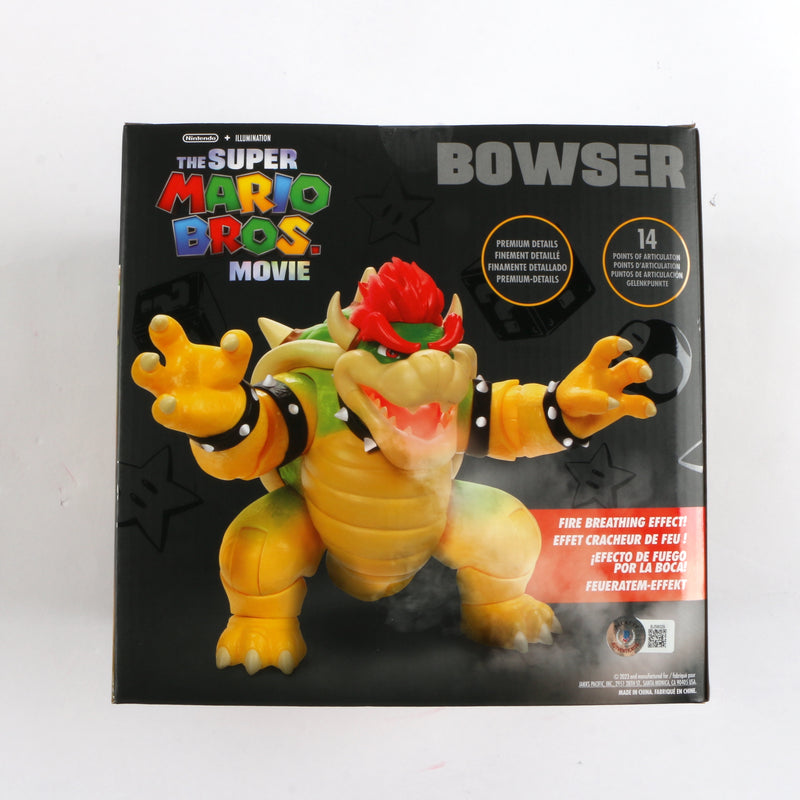 Jack Black Signed Bowser The Super Mario Bros Jakks Official 7" Action Figure Beckett