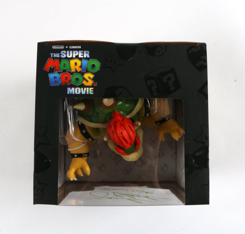 Jack Black Signed Bowser The Super Mario Bros Jakks Official 7" Action Figure Beckett