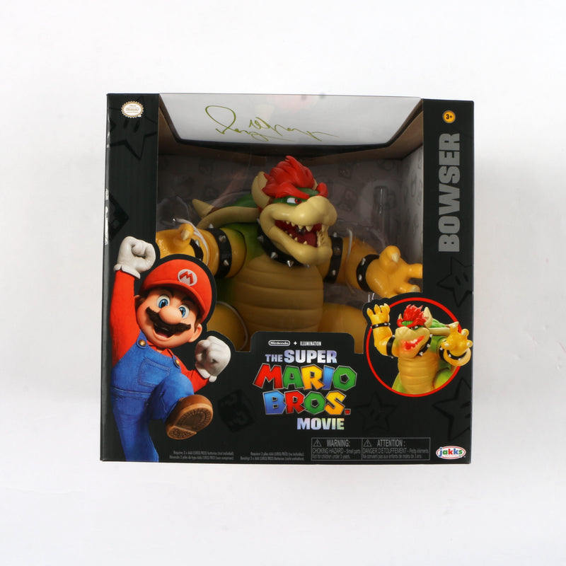 Jack Black Signed Bowser The Super Mario Bros Jakks Official 7" Action Figure Beckett