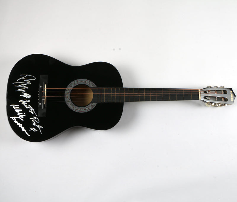 Post Malone Signed Guitar Austin Post White Iverson Autograph Beckett