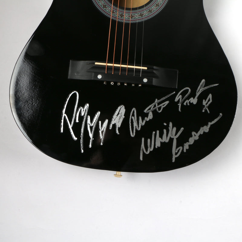 Post Malone Signed Guitar Austin Post White Iverson Autograph Beckett