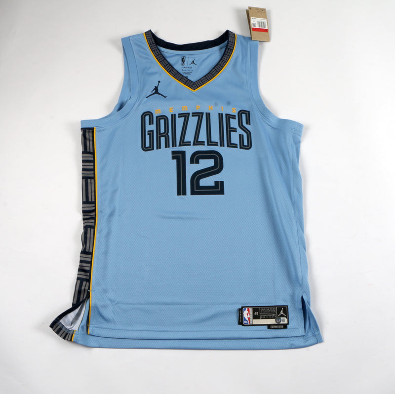 JA Morant Signed Memphis Grizzlies Teal NBA Basketball Jersey