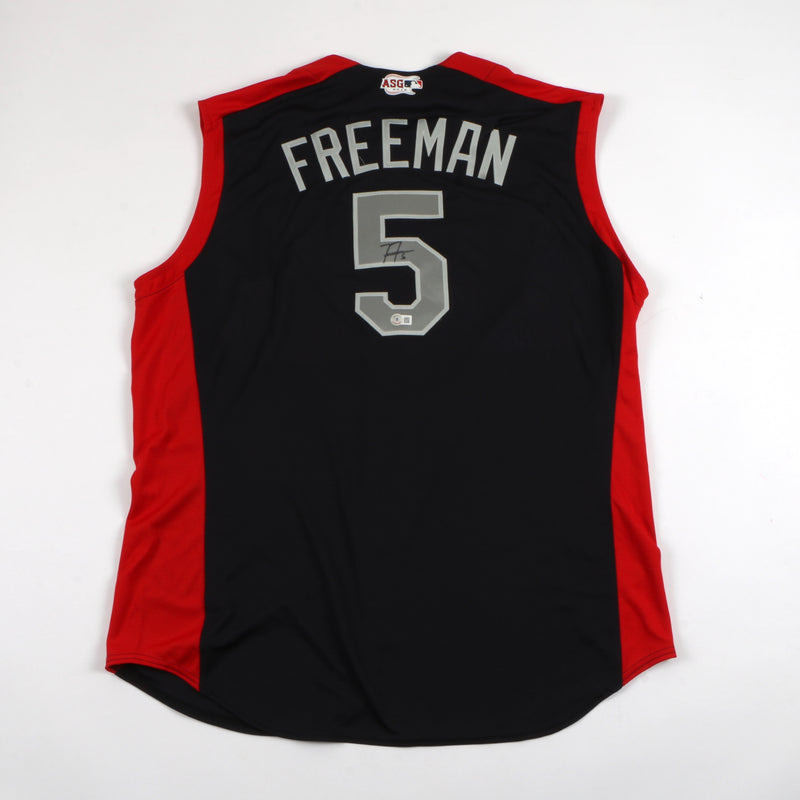 Freddie Freeman Signed 2019 All Star Jersey Braves Los Angelos Dodgers Baseball Beckett