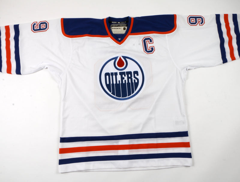 Wayne Gretzky signed autographed Jersey Edmonton Oilers Beckett COA