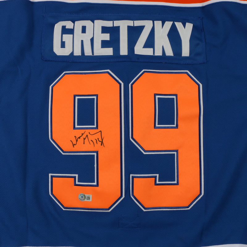 Wayne Gretzky Signed Autographed Edmonton Oilers CCM Jersey PSA/DNA  Certified