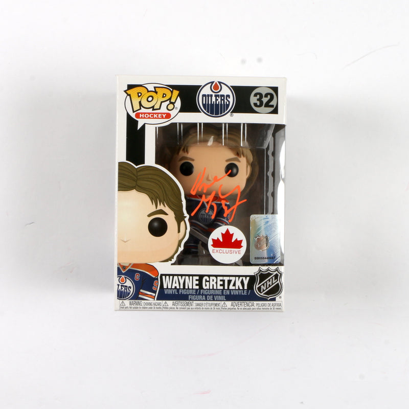 Wayne Gretzky signed autographed Funko Pop Edmonton Oilers Beckett COA