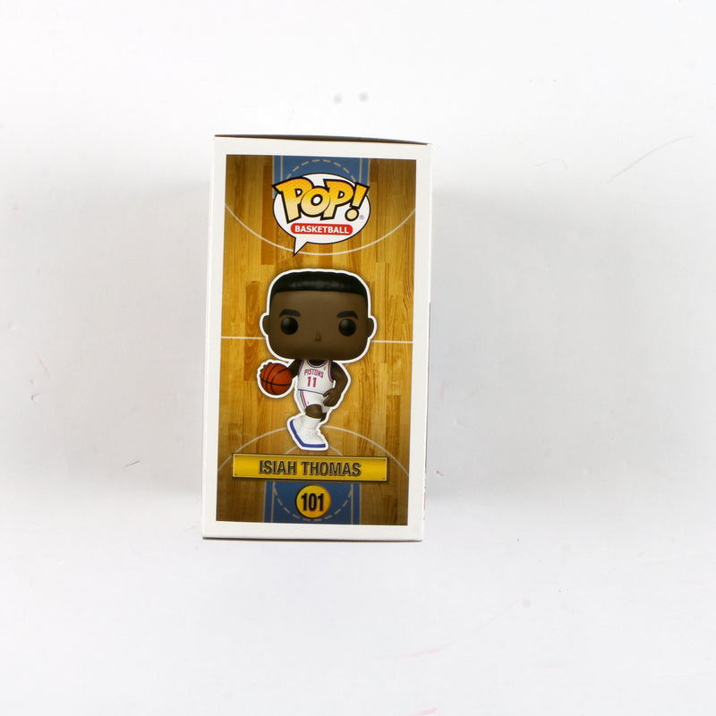 Isiah Thomas Autographed Funko Pop PSA ITP Authentic Red Paint Pen W  Protector