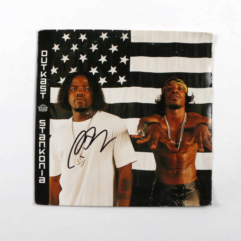 Outkast Big Boi Signed Autographed Vinyl Cover Stankonia Beckett BAS COA