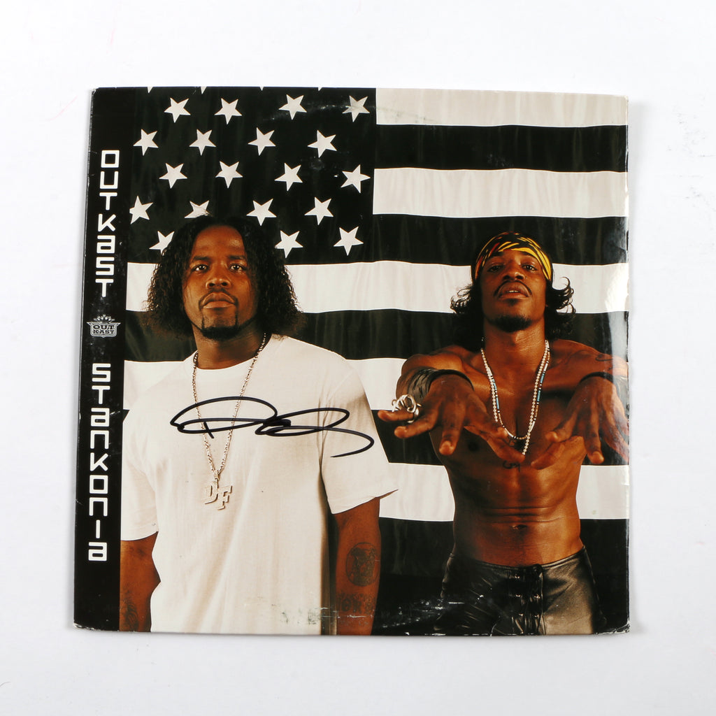 Outkast Big Boi Signed Autographed Vinyl Cover Stankonia Beckett BAS COA