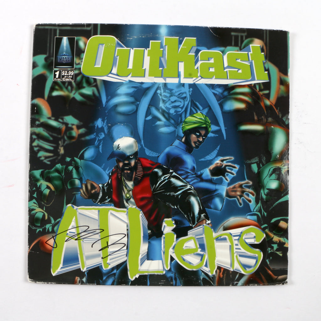 Outkast Big Boi Signed Autographed Vinyl Cover ATLliens Beckett BAS COA