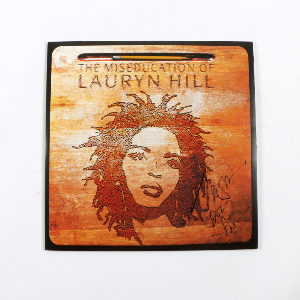 Lauryn Hill Signed Autograph Vinyl The Miseducation of Lauryn Hill Vinyl Beckett COA
