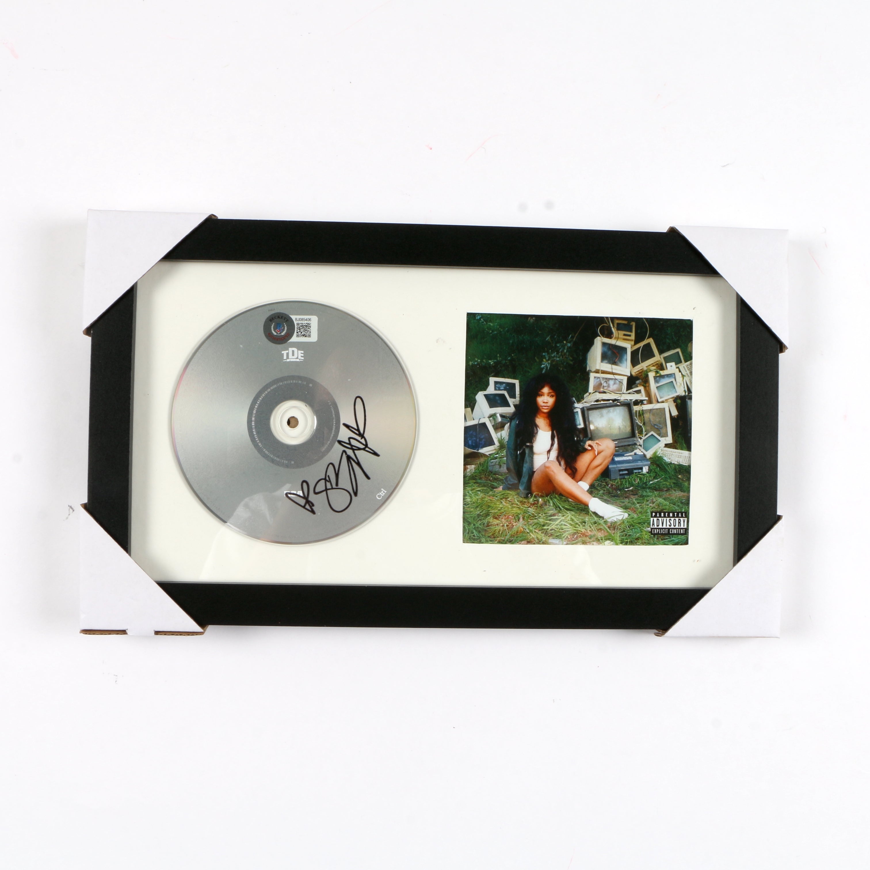SZA Signed CD Ctrl Album Framed SZA Autograph Beckett – More Than