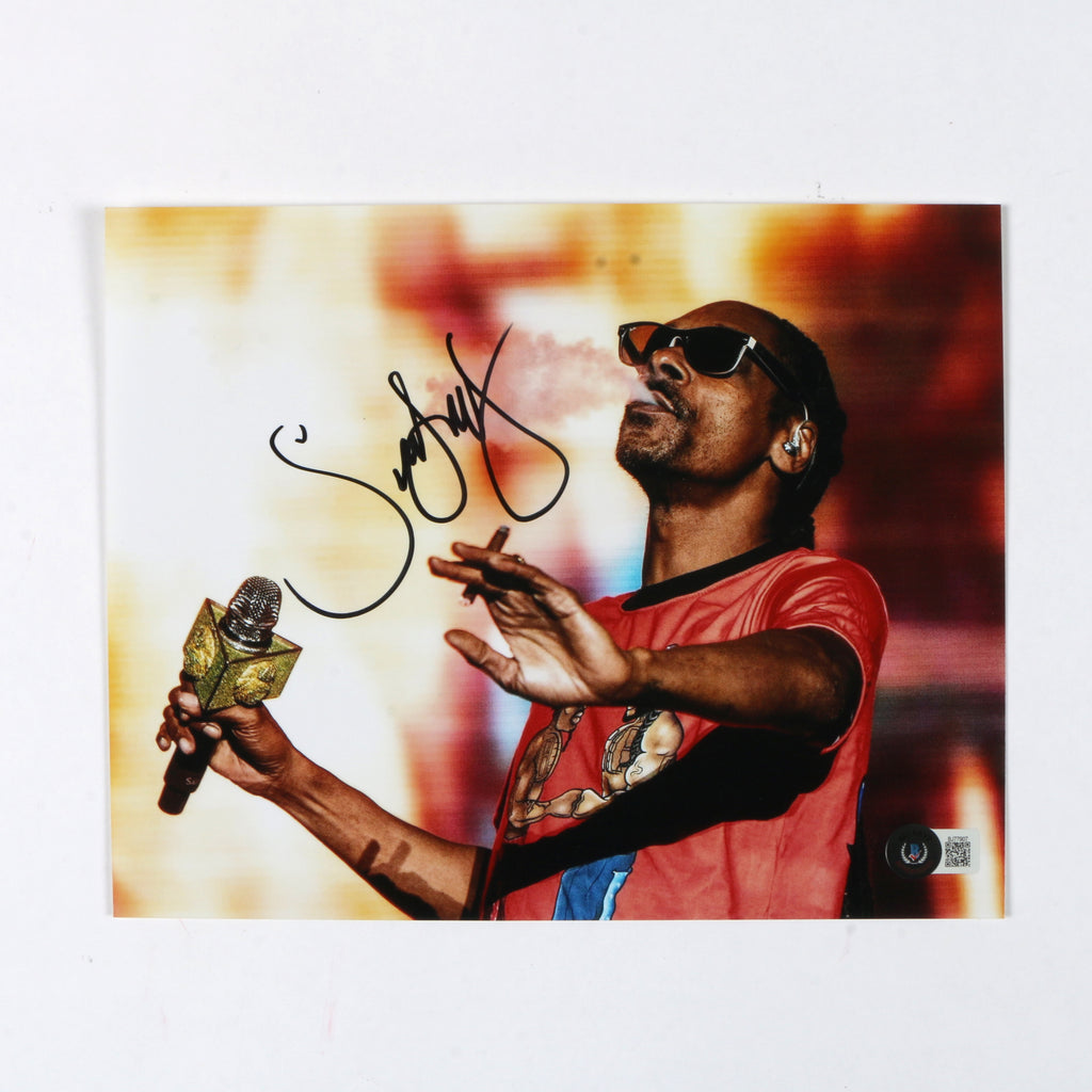 Snoop Dogg Signed Autographed 8x10 Photo Snoop auto Beckett