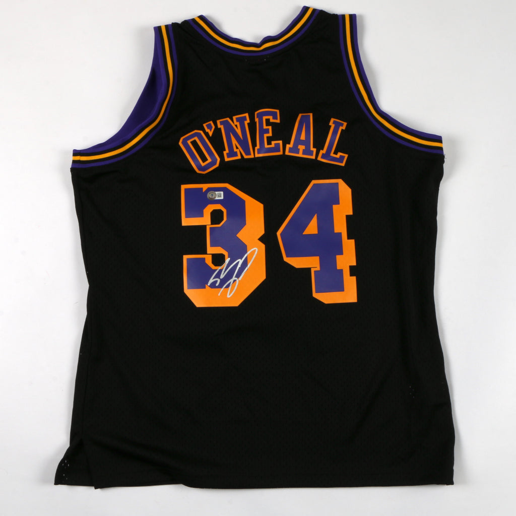 Shaq Signed Jersey Los Angelos Lakers Authentic Shaquille O'neal Autograph Beckett