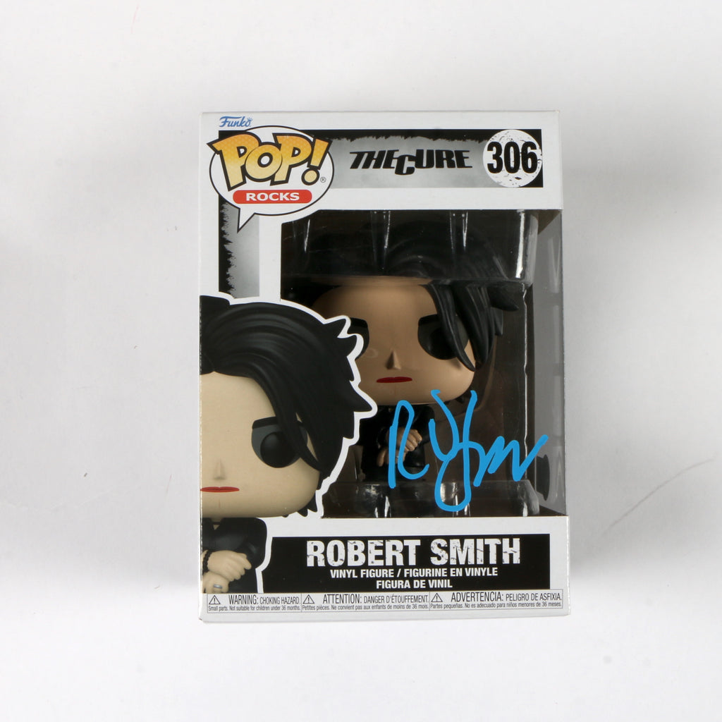 Robert Smith Signed Funko Pop Robert Smith 306 The Cure Pop Rocks Beckett