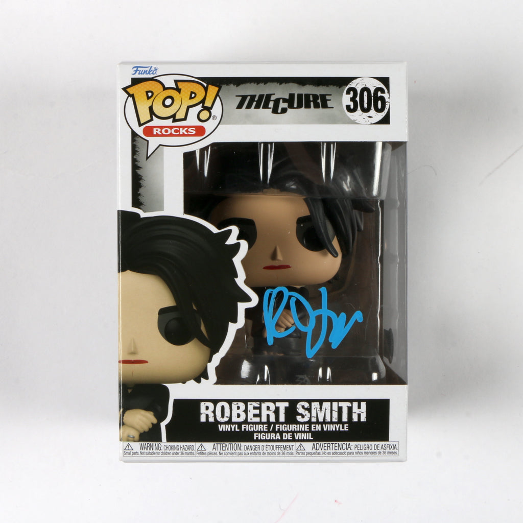 Robert Smith Signed Funko Pop Robert Smith 306 The Cure Pop Rocks Beckett