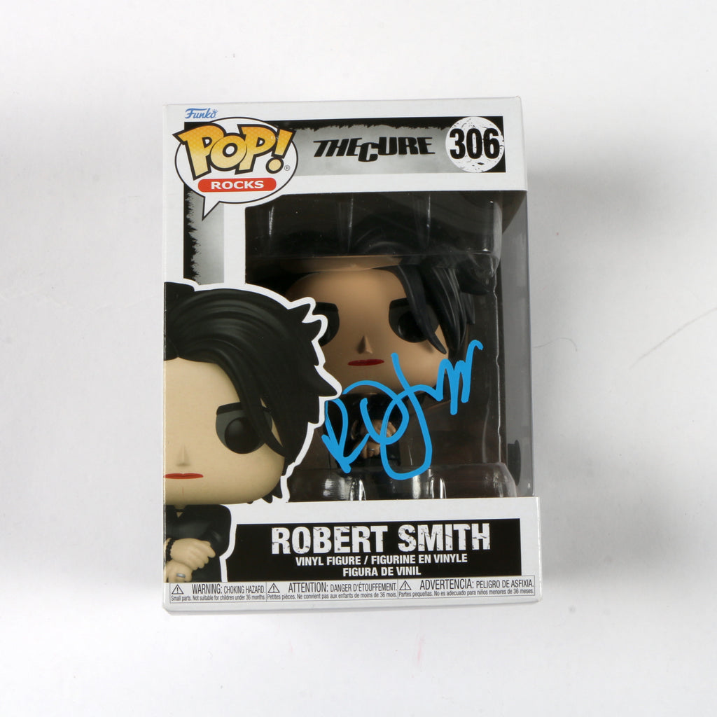 Robert Smith Signed Funko Pop Robert Smith 306 The Cure Pop Rocks Beckett