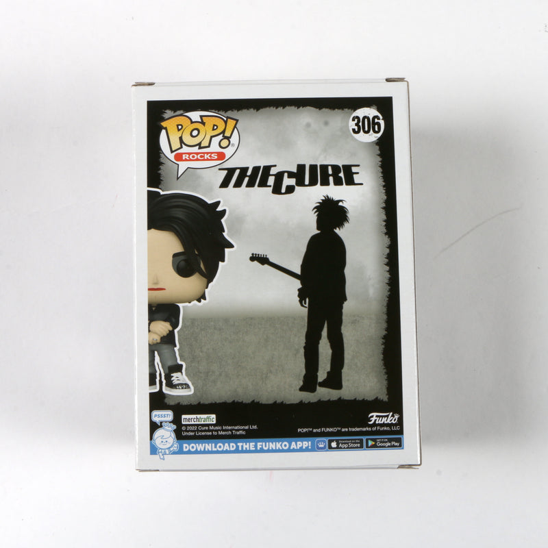 Robert Smith Signed Funko Pop Robert Smith 306 The Cure Pop Rocks Beckett
