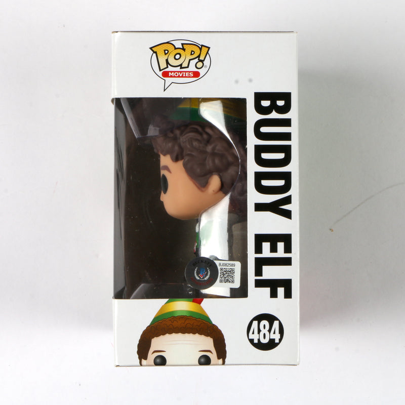 Will Ferrell Signed Funko Pop 484 Buddy Elf "Elf" Autograph Beckett COA