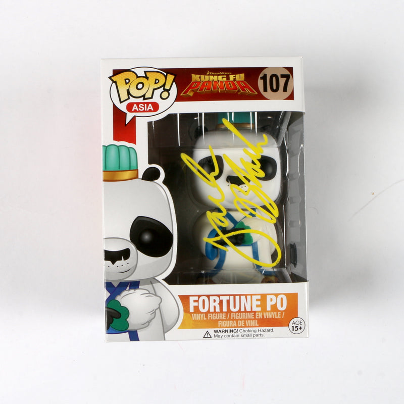 Jack Black Signed Funko Pop 107 Kung Fu Panda 'Fortune Po' Jack Black Autograph Beckett COA