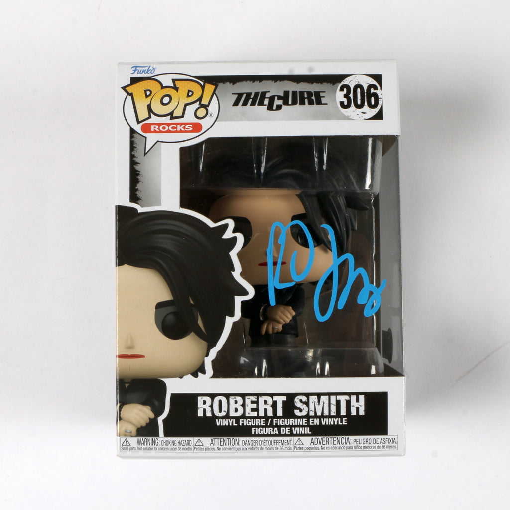 Robert Smith Signed Funko Pop Robert Smith 306 The Cure Pop Rocks Beckett