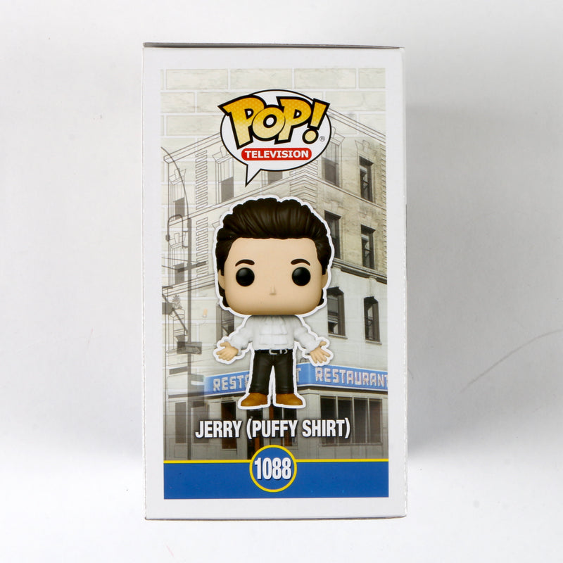 Jerry Seinfeld Signed Funko Pop 1088 "Jerry (Puffer Shirt)" Seinfeld Autograph Beckett COA