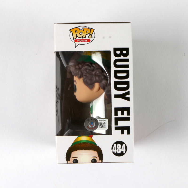 Will Ferrell Signed Funko Pop 484 Buddy Elf "Elf" Autograph Beckett COA