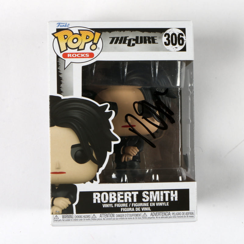 Robert Smith Signed Funko Pop Robert Smith 306 The Cure Pop Rocks Beckett
