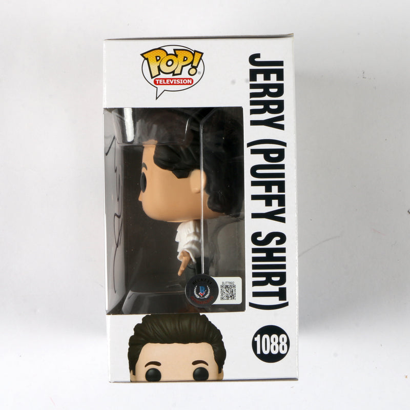 Jerry Seinfeld Signed Funko Pop 1088 "Jerry (Puffer Shirt)" Seinfeld Autograph Beckett COA