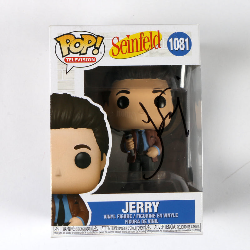 Jerry Seinfeld Signed Funko Pop 1081 "Jerry" Seinfeld Autograph Beckett COA