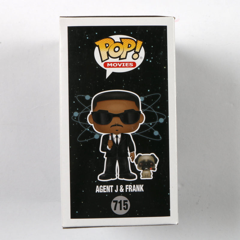 Will Smith Signed Funko Pop 715 Men In Black MIB 'Agent J & Frank' Will Smith Autograph Beckett COA