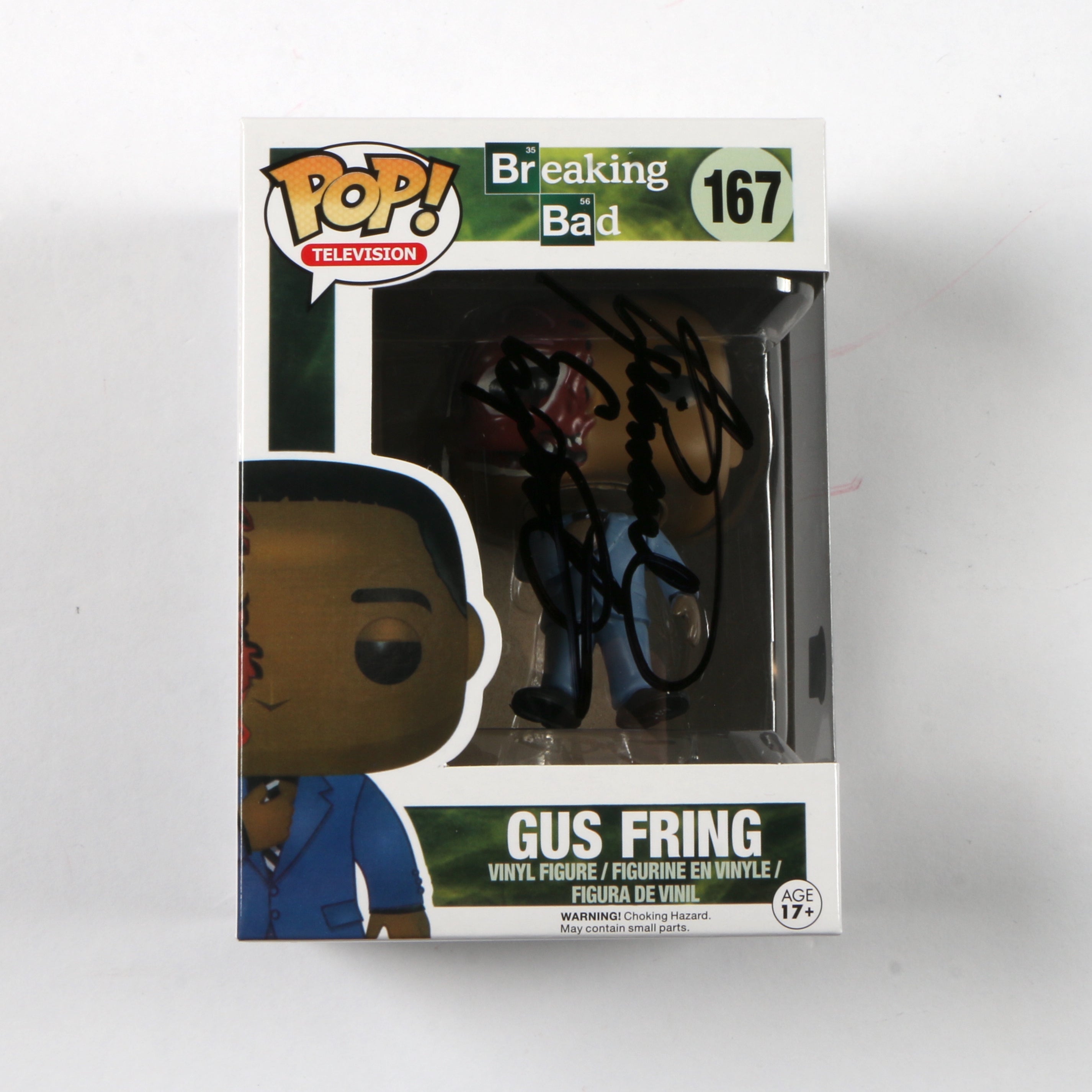 Giancarlo Esposito Signed Funko Pop 167 Breaking Bad 'Gus