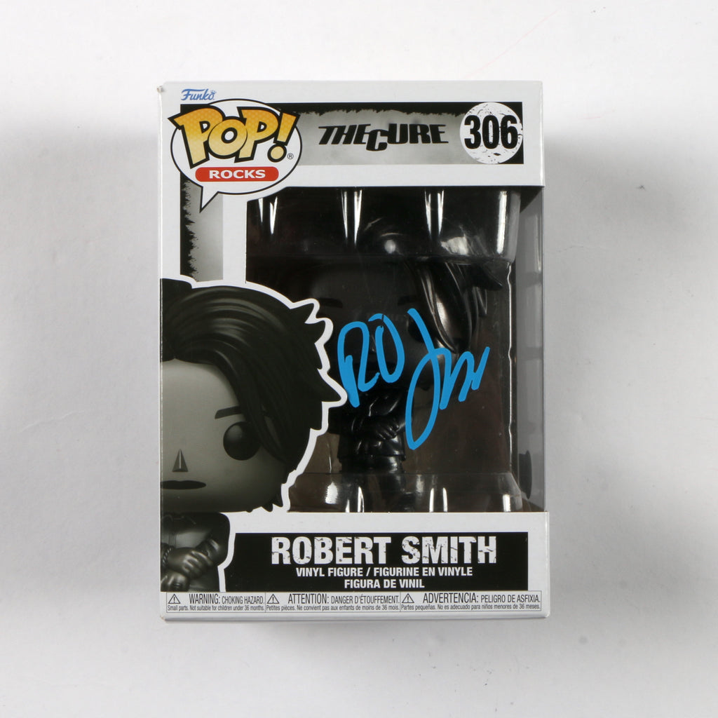 Robert Smith Signed Funko Pop Robert Smith 306 The Cure Pop Rocks Beckett