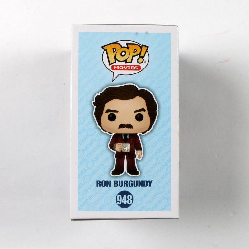 Will Ferrell Signed Funko Pop 948 "Ron Burgundy" Anchorman Autograph Beckett COA