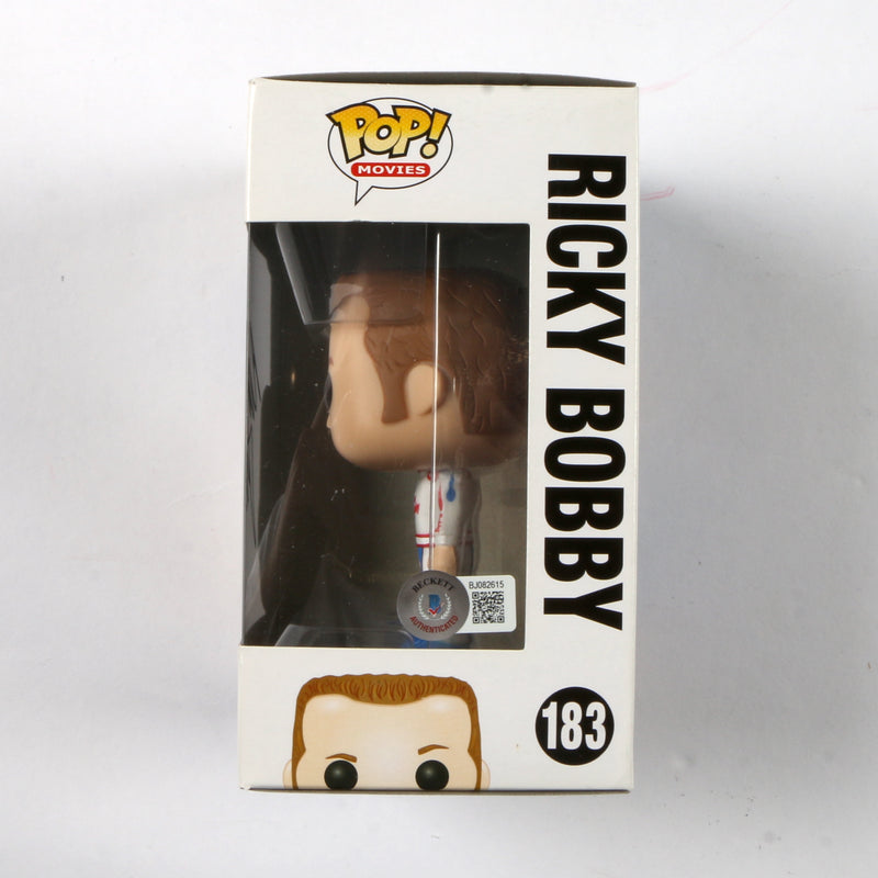 Will Ferrell Signed Funko Pop 183 Ricky Bobby "Talladega Nights" Autograph Beckett COA