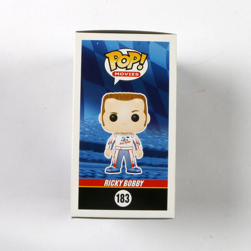 Will Ferrell Signed Funko Pop 183 Ricky Bobby "Talladega Nights" Autograph Beckett COA