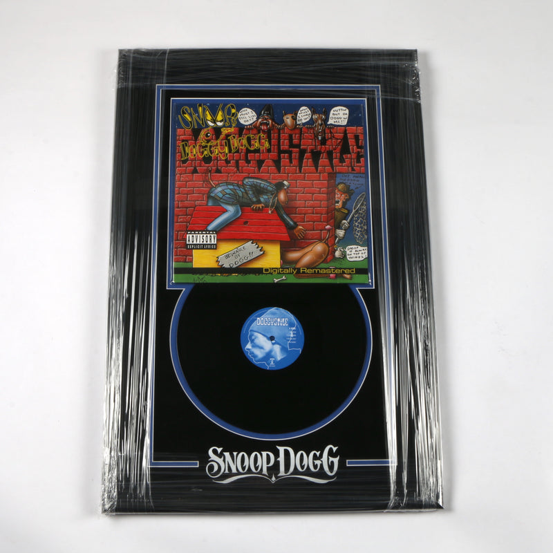 Snoop Dogg Signed Doggystyle Vinyl Album Cover Framed