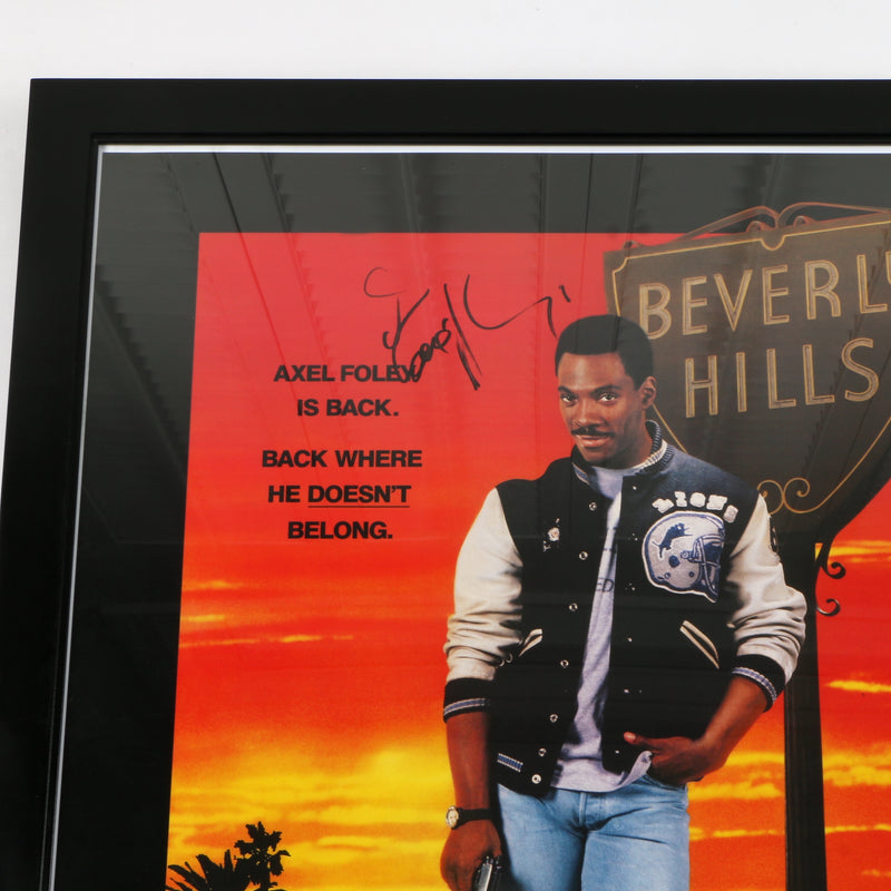 Eddie Murphy Signed Beverly Hills Cop Poster Framed Reprint Movie Poster- COA Beckett