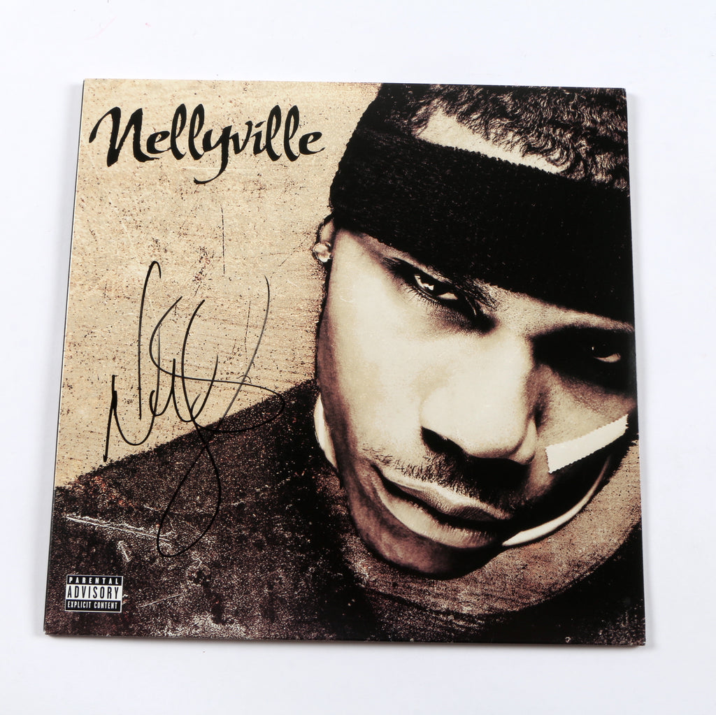 Nelly Autographed Vinyl Cover - "Nellyville" - Beckett BAS COA