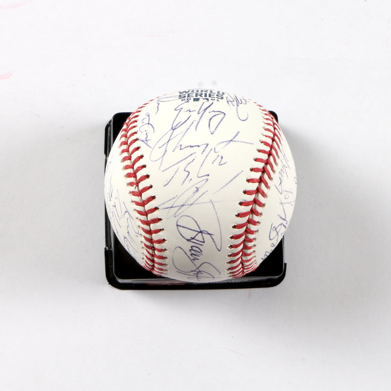 Atlanta Braves Freddie Freeman Riley Swanson Albies Soler and more Team Signed Official 2021 World Series Baseball