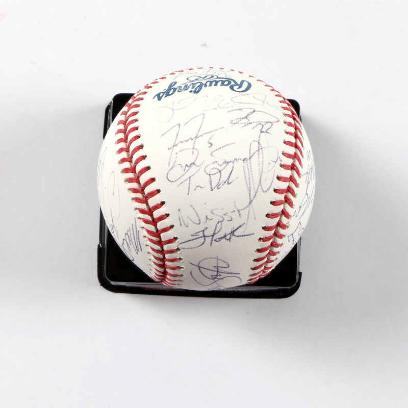 Atlanta Braves Freddie Freeman Riley Swanson Albies Soler and more Team Signed Official 2021 World Series Baseball