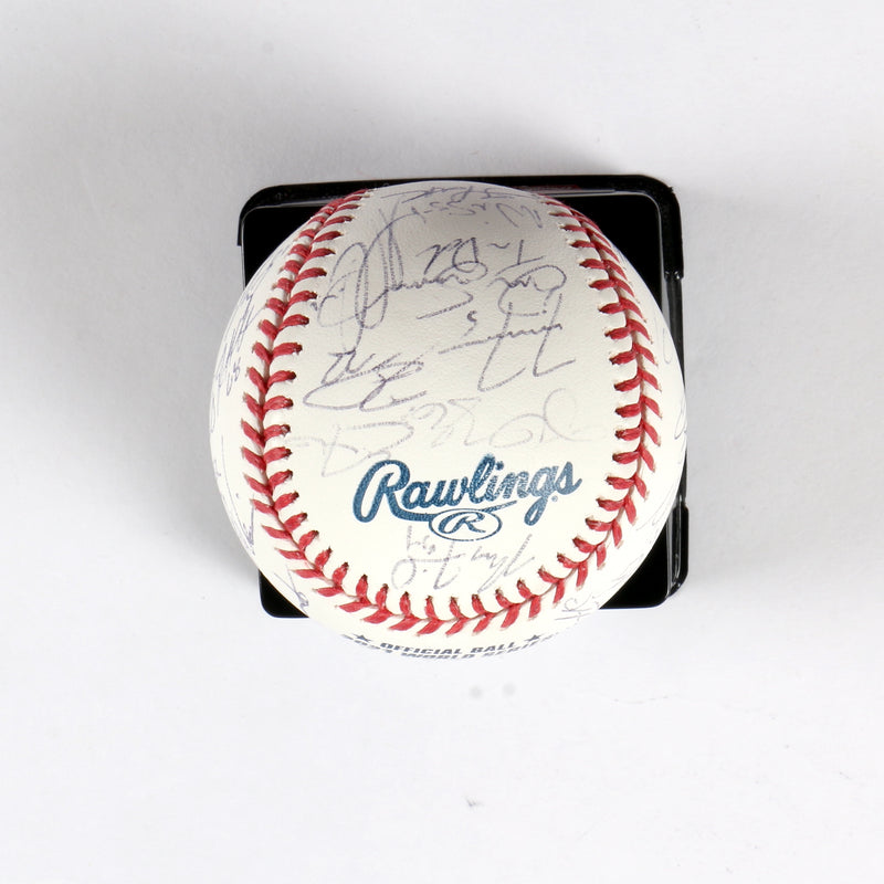 Atlanta Braves Freddie Freeman Riley Swanson Albies Soler and more Team Signed Official 2021 World Series Baseball